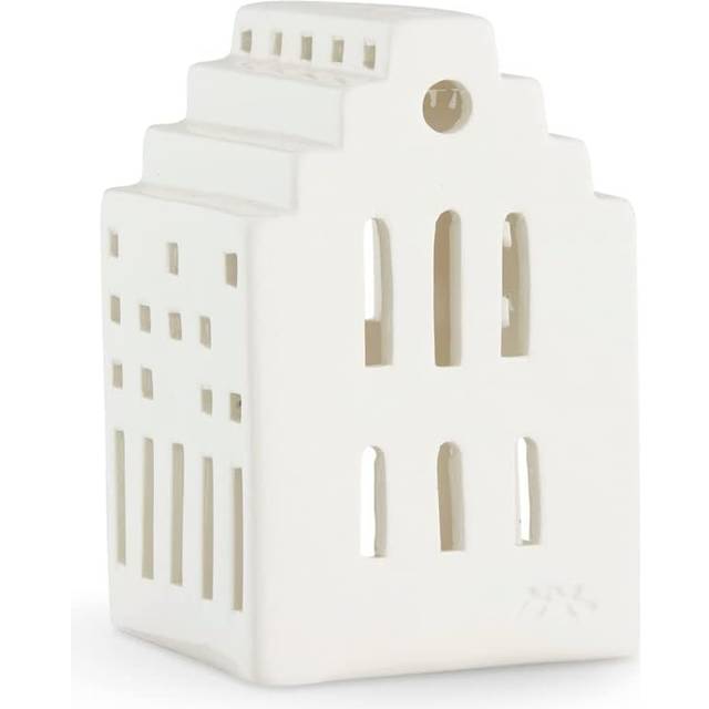 Billede af Kähler Door Tealight Church White Fyrfadsstage 7.8cm