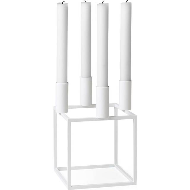 Billede af Audo Copenhagen Kubus White Fyrfadsstage 20cm