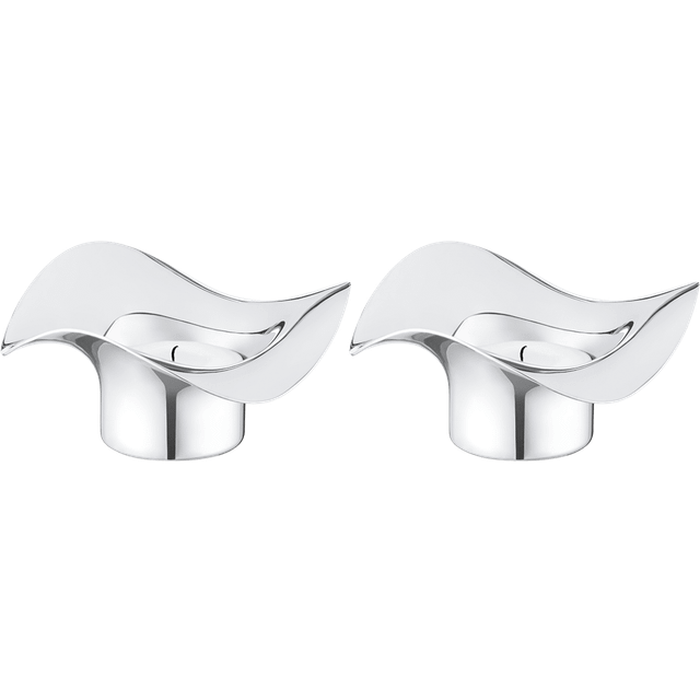 Billede af Georg Jensen Cobra Fyrfadsstage 4.9cm 2stk