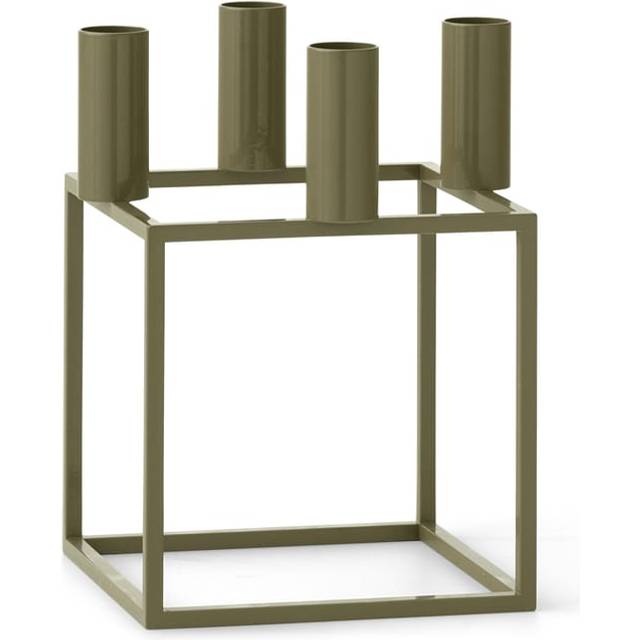 Billede af Audo Copenhagen Kubus Olive Fyrfadsstage 20cm